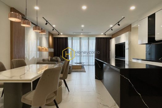 The architecture of this gorgeous  apartment makes you out of your mind Metropole Thu Thiem