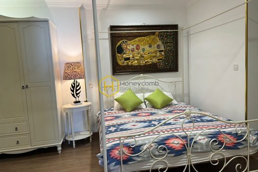 A sweet contrast for a unique design in Vinhomes Central Park  apartment