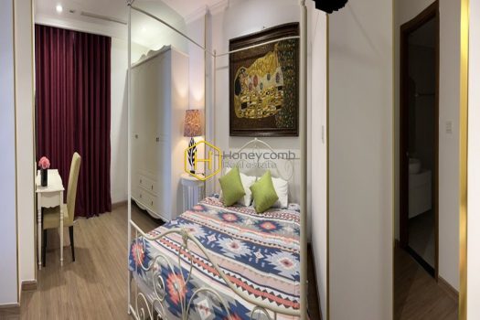 A sweet contrast for a unique design in Vinhomes Central Park  apartment
