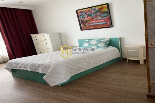 A sweet contrast for a unique design in Vinhomes Central Park  apartment