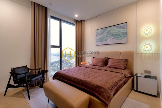 The apartment Lumiere Riverside exudes powerful luxury