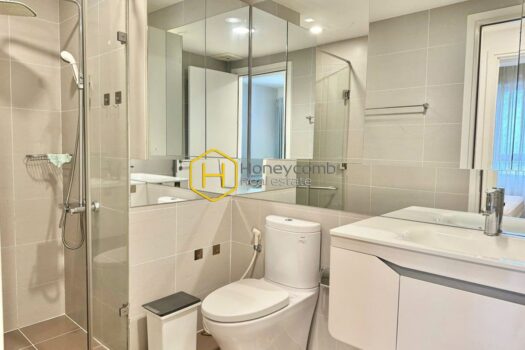 Creative separate rooms in the unique apartment at Masteri Thao Dien