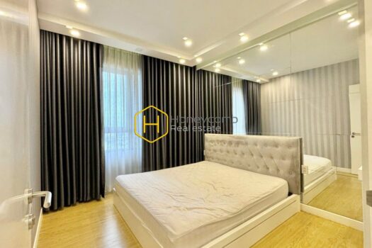 Creative separate rooms in the unique apartment at Masteri Thao Dien