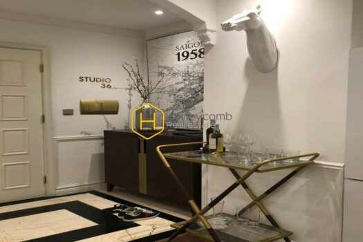 Exquisite apartment with minimalist style in Vinhomes Golden River