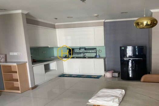 Feel the warmth and coziness in this rustic apartment for rent in Vinhomes Central Park