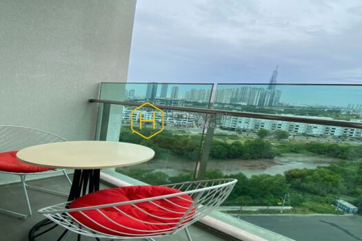 Sala Sadora Interesting design that carries splash of colour into the Sala Sadora apartment