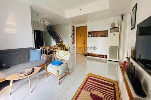 MTD305835 7 Brilliant design duplex apartment with fully and modern furniture in Masteri Thao Dien for rent