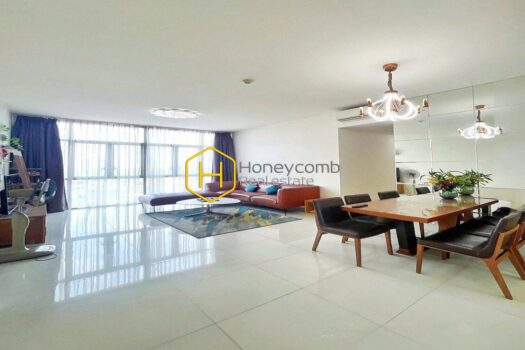 VT306031 2 Impressed with the wooden interior and brown color in The Vista An Phu apartment