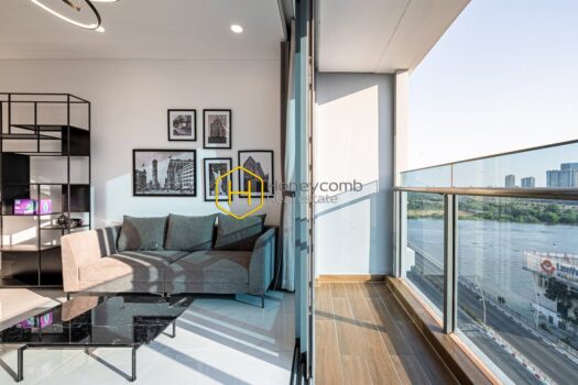 Sunwah Pearl Enjoy a bright living space filled with natural light in this Sunwah Pearl apartment with high, open windows