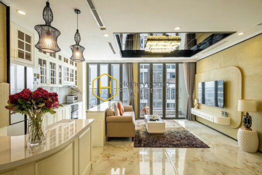 Vinhomes Central Park Alluring apartment in Vinhomes Central Park will satisfy every tenant