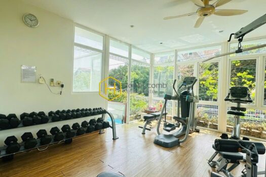 Experience an artistic-inspired villa featuring a lush garden and private swimming pool, perfectly located at District 2