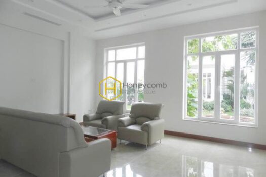 Experience minimalist living in this beautifully designed villa located on Tran Ngoc Dien Street, Thao Dien Ward