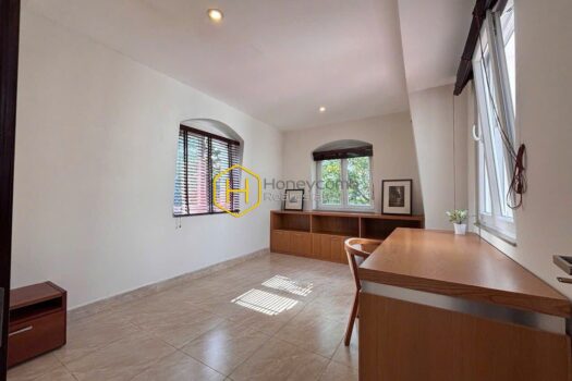 Experience an artistic-inspired villa featuring a lush garden and private swimming pool, perfectly located at District 2