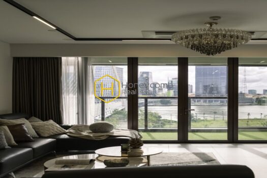 Metropole Thu Thiem Contemporary apartment and airy Saigon view for rent in Metropole Thu Thiem