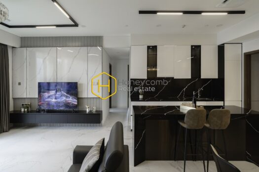 Metropole Thu Thiem Contemporary apartment and airy Saigon view for rent in Metropole Thu Thiem