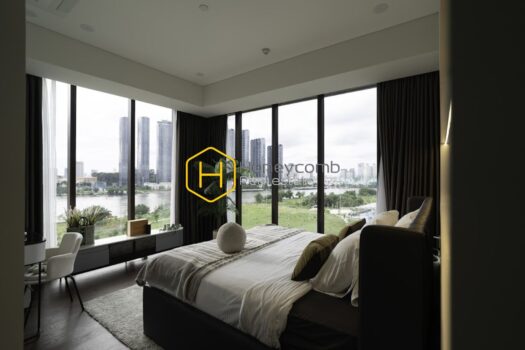 Metropole Thu Thiem Contemporary apartment and airy Saigon view for rent in Metropole Thu Thiem