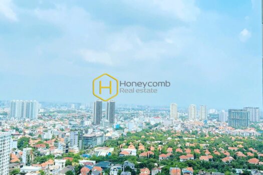 Masteri Thao Dien Modern style furniture with 2 bedrooms apartment for rent in Masteri Thao Dien, high floor