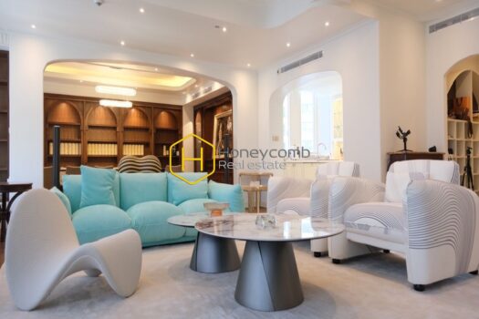 QT 6 Your dream penthouse in Q2 Thao Dien features a design that embodies luxury, elegance, and timeless beauty