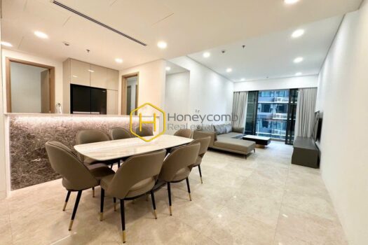 The River Thu Thiem A beautifully crafted home featuring refined modern interiors at The River Thu Thiem