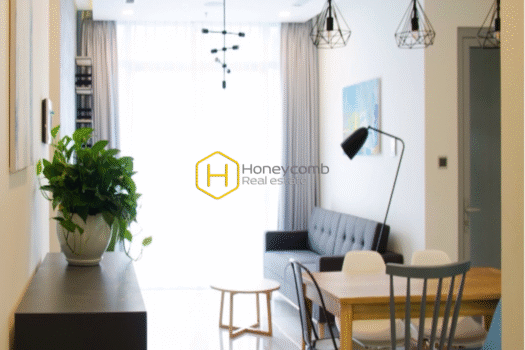 VH90185 1 result 1 Feel the tranquil air in this cozy furnished apartment at Vinhomes Central Park