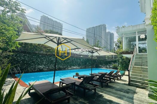 Glamoured by the stunning citywide view in high-standard District 2 villa