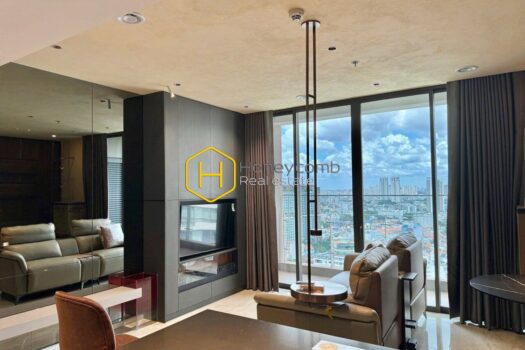 TDG 6 A rustic design with essential furnishings in this rental apartment at Thao Dien Green