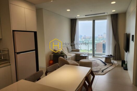 The River Thu Thiem Explore minimalist style in this amazing apartment in Thu Thiem Zeit River
