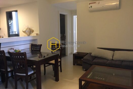 Masteri Thao Dien Two bedrooms apartment with pool view in Masteri Thao Dien for rent